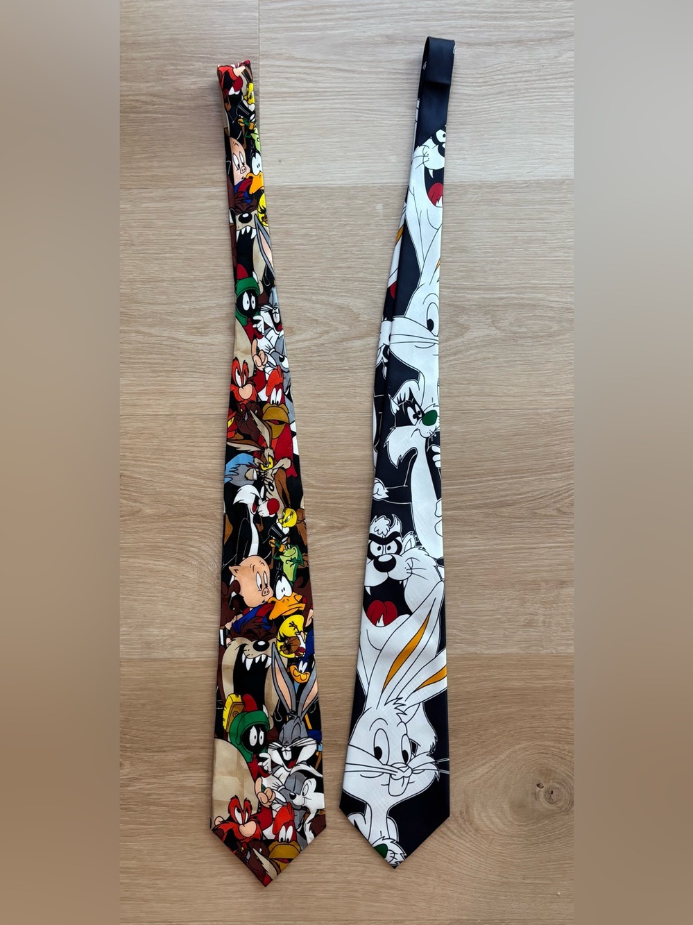 Set of Looney Tunes 1990 ties